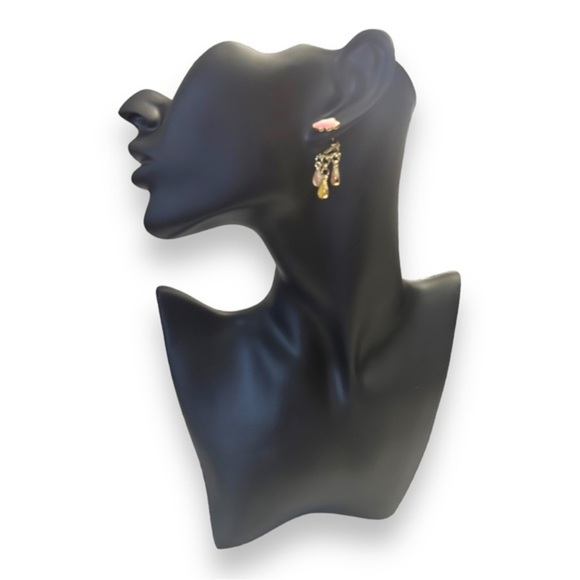 4/$25 Hand Painted Enamel Storm Clouds - Picture 4 of 5